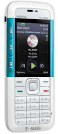 Nokia 5310 XpressMusic White Aqua (T-Mobile)