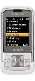 Samsung M330 Silver for Sprint