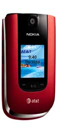 Nokia 6350 Red for AT&T
