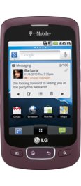 LG Optimus T Burgundy (T-Mobile)