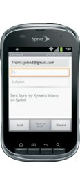 Kyocera Milano Black (Sprint)